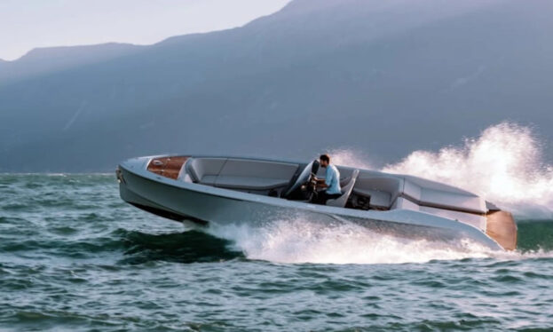 Porsche launches a sleek, $590,000 speedboat with electric Macan power