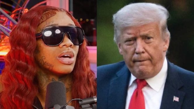 Sexxy Red Wants Donald Trump Back in Office: ‘We Need People Like Him’