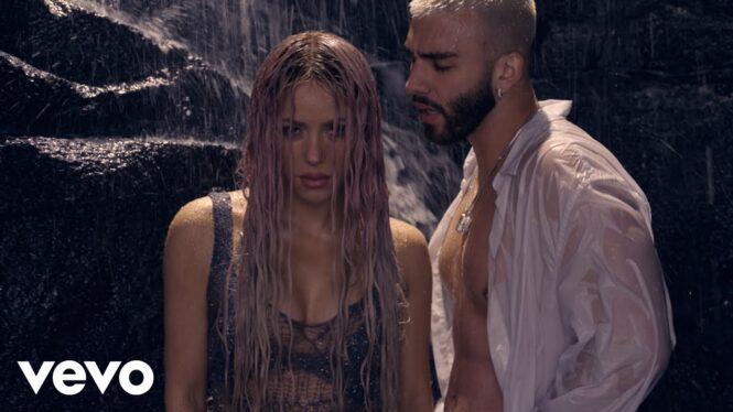 Shakira Ties Jennifer Lopez’s No. 1 Record on Latin Airplay Chart With Manuel Turizo Collab ‘Copa Vacía’