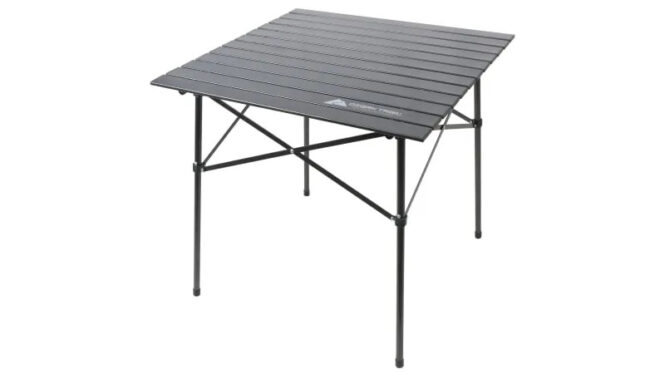 Snag this camping table on sale for only $20 at Walmart