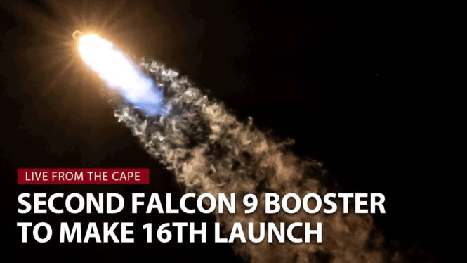 SpaceX to launch Falcon 9 rocket tonight on 16th mission