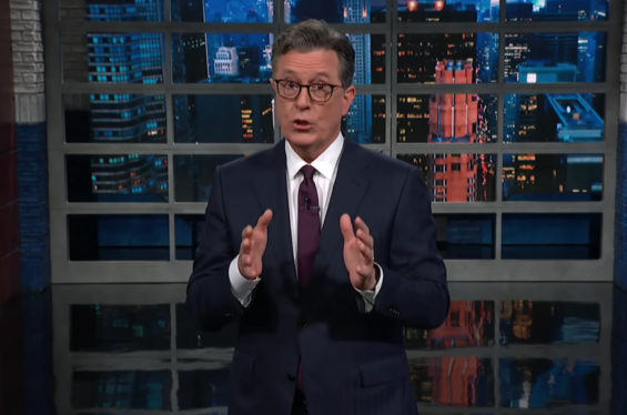 Stephen Colbert Reboots ‘Late Show’ After Strike With Boatload of Taylor Swift-Travis Kelce Bits: ‘I Think This Is the One’