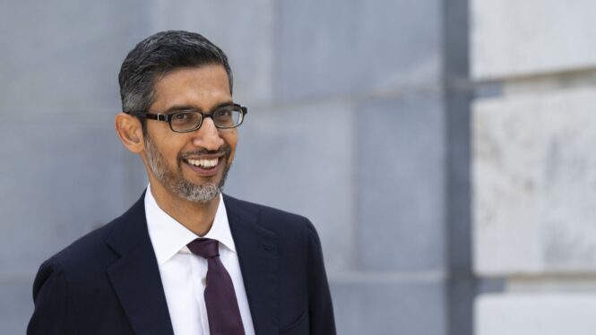 Sundar Pichai Defends Google Paying Billions to Remain Top Search Engine