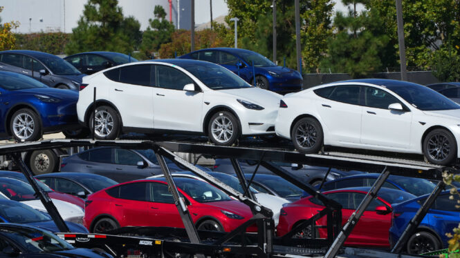 Tesla’s Quarterly Profits Plunge 44%