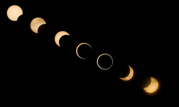 The 5 main stages of October’s annular solar eclipse explained