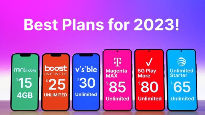 The best prepaid cell phone plans in 2023: the 6 best ones