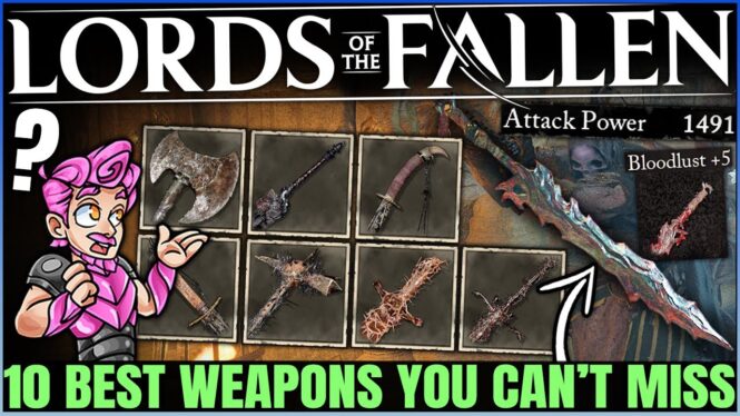 The best weapons in Lords of the Fallen