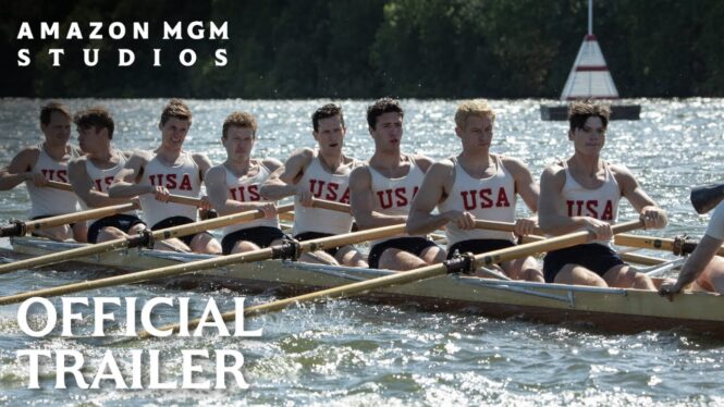 The Boys In The Boat Trailer: Rowing Team Feels Olympic Pressure In George Clooney’s Sports Movie