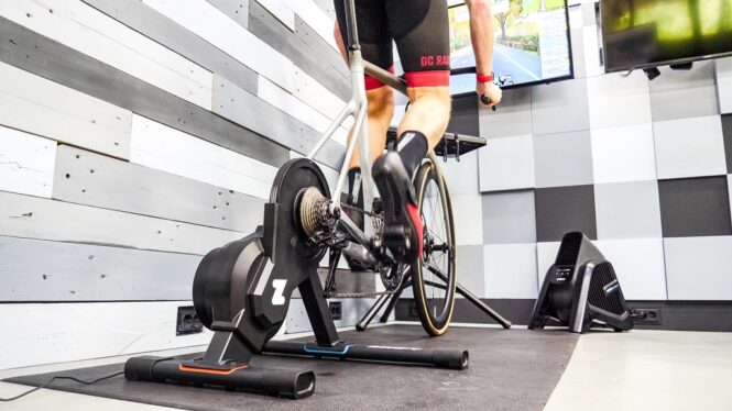 The Zwift Hub One trainer offers virtual shifting and broader bike compatibility