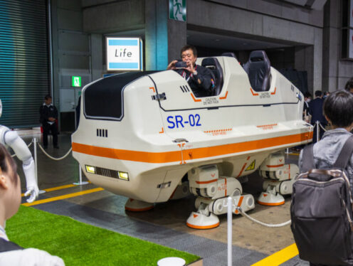 There was a heavy dose of the future at the 2023 Japan Mobility Show