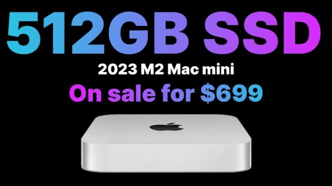 There’s an early Black Friday deal on the Apple Mac Mini with M2