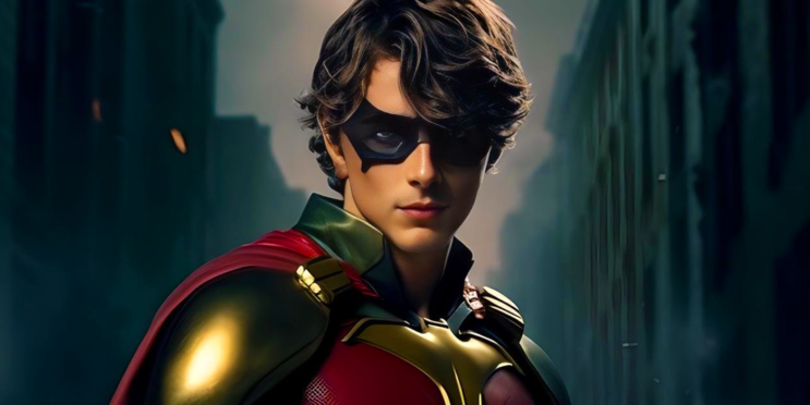 Timothée Chalamet’s Robin Gets A Stunning Suit Redesign In Batman Reboot Fan Art