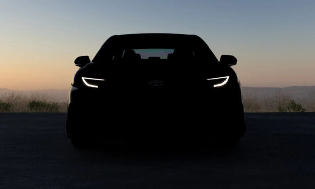 Toyota teases a mystery concept, looks like some sedan