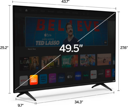 TV deal: Get this Vizio 50-inch 4K TV for under $300 (selling fast)