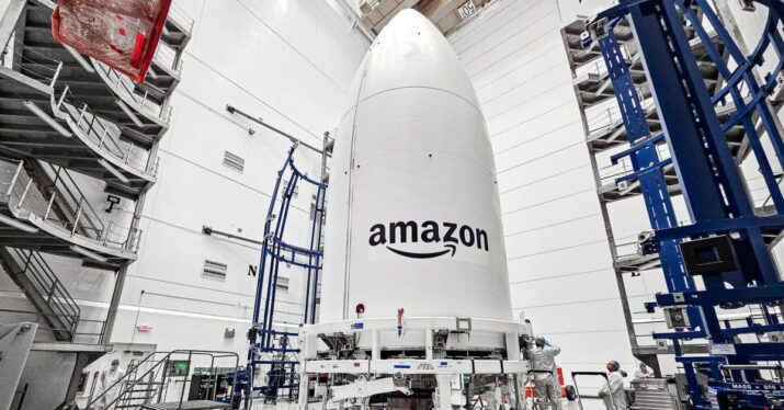 Watch United Launch Alliance launch two Project Kuiper test satellites for Amazon