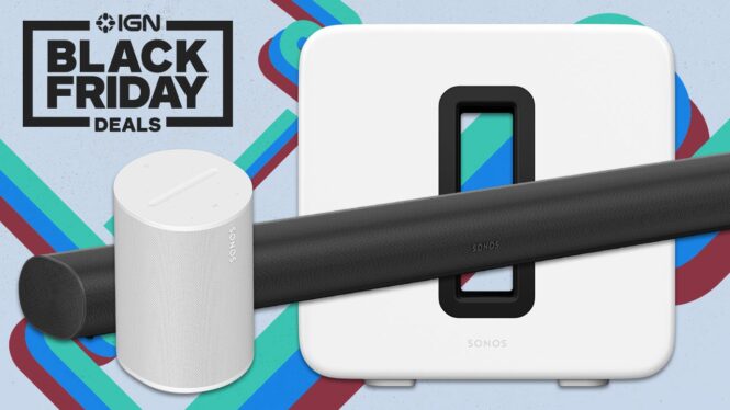 A massive Sonos Black Friday sale just started at Best Buy