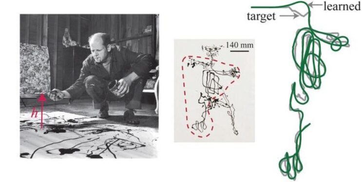 AI helps 3D printers “write” with coiling fluid ropes like Jackson Pollock