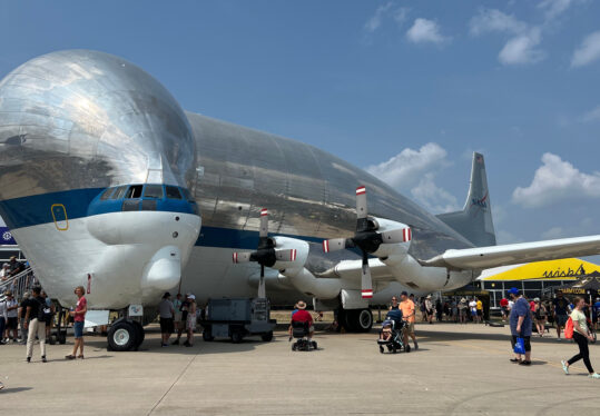 ‘Always a sight to see!’ NASA’s Super Guppy aircraft flies again