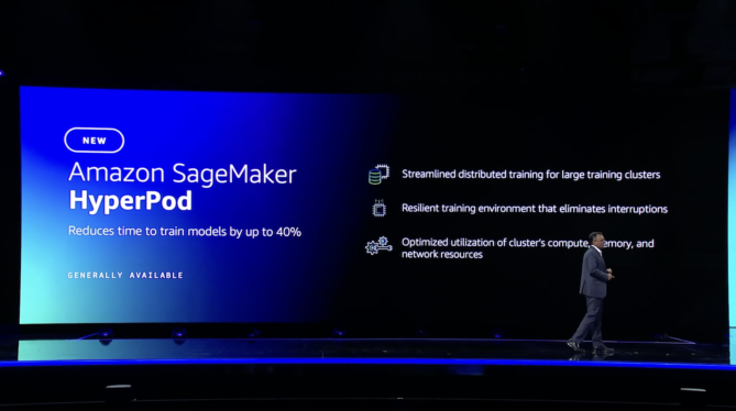 Amazon SageMaker HyperPod makes it easier to train and fine-tune LLMs