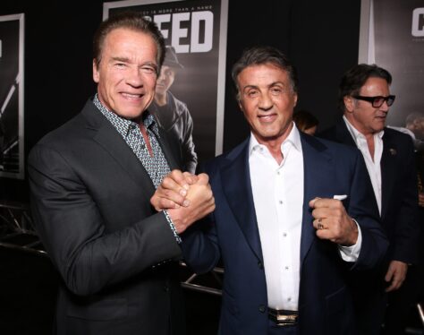 Arnold Schwarzenegger & Sylvester Stallone’s Rivalry Just Continued In The Strangest Way