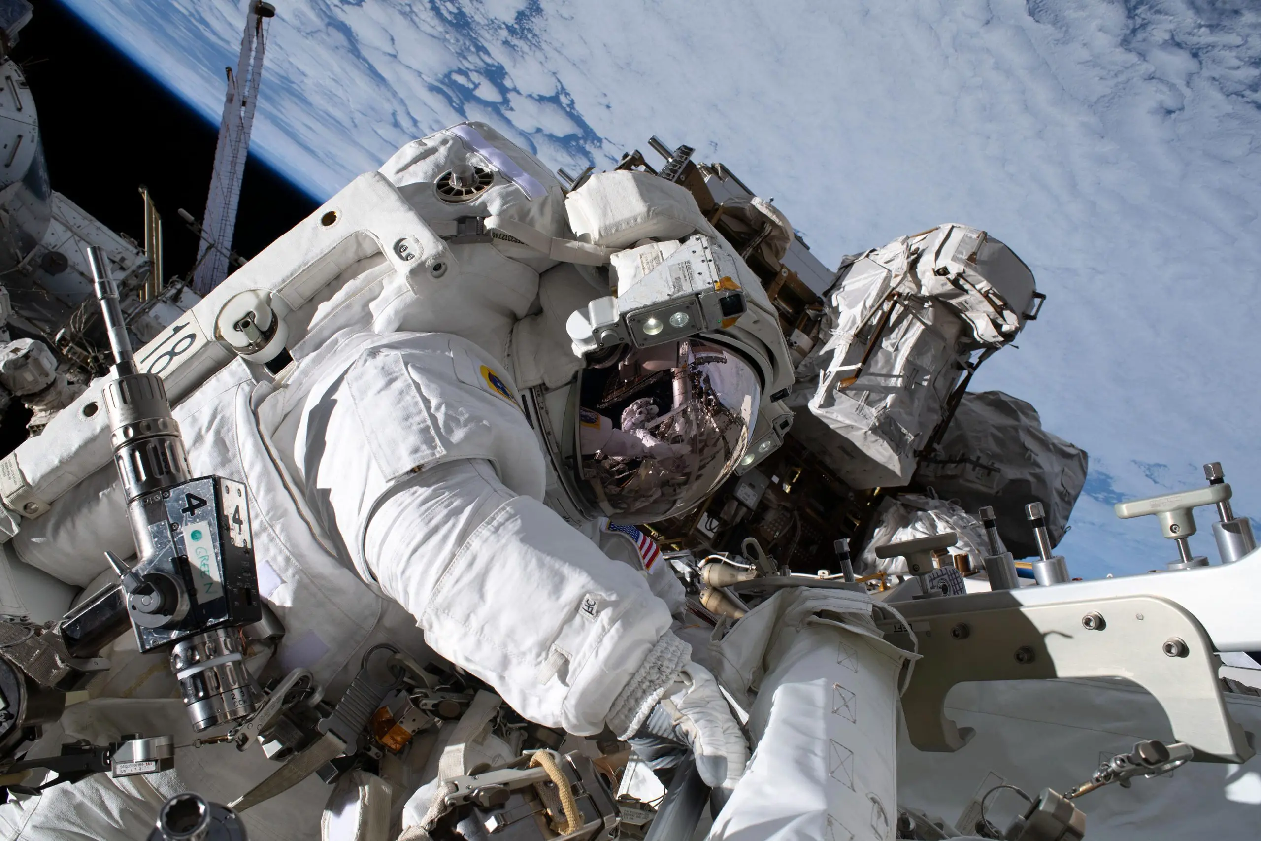 Astronaut Nicole Mann Prepares for Spacewalk