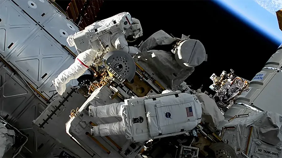 Astronaut Tool Bag Becomes Unexpected Satellite After ISS Spacewalk Slip-Up