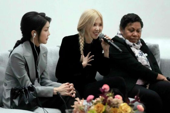 BLACKPINK’s Rosé Joins First Lady Jill Biden for Mental Health Event at Apple HQ