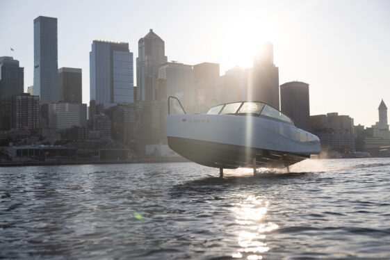 Candela’s electric hydrofoiling ferry takes flight