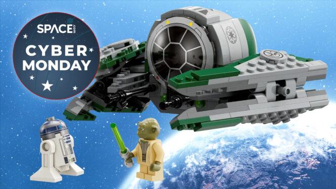 Cyber Monday: Save 20% you shall on Lego Star Wars Yoda’s Jedi Starfighter
