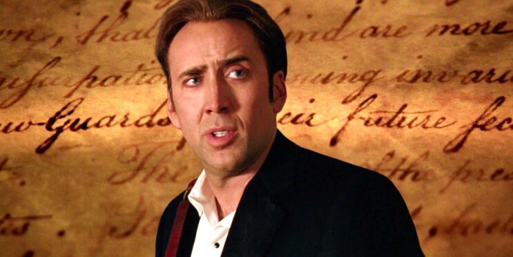 Even Nicolas Cage Can’t Take National Treasure’s Declaration Of Independence Line Seriously