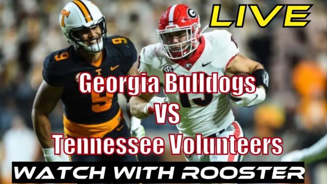 Georgia Bulldogs vs. Tennessee Volunteers live stream: watch college football for free