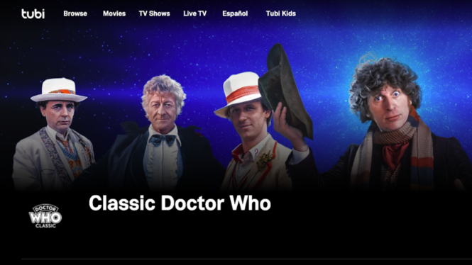 Get Your Classic Doctor Who Fix for Free on Tubi