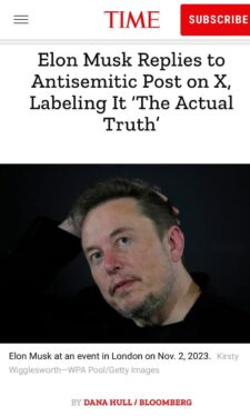 Hate speech group calls Musk “thin-skinned tyrant” amid X advertiser fallout