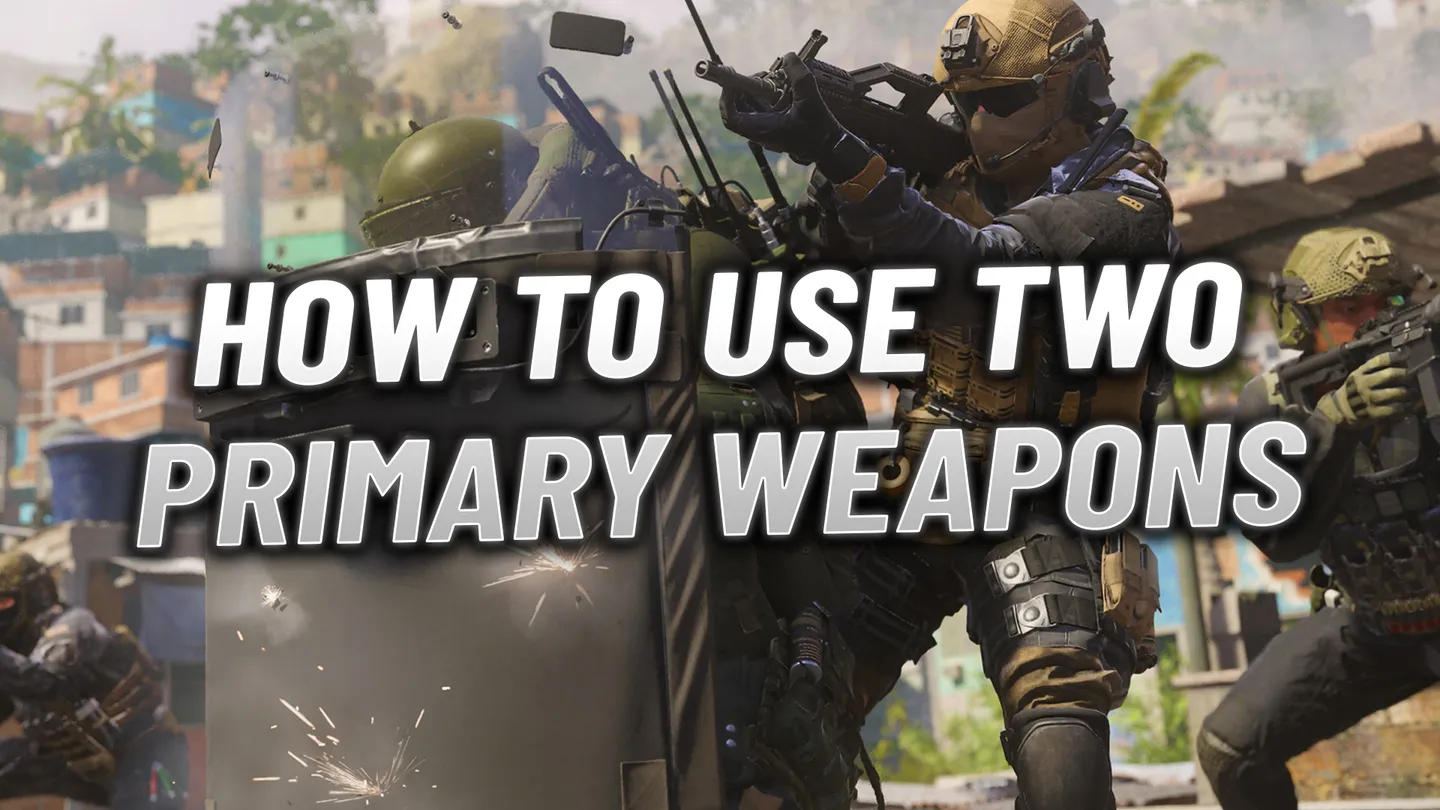 How to get two primary weapons in Call of Duty: Modern Warfare 3
