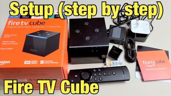 How to set up an Amazon Fire TV Cube