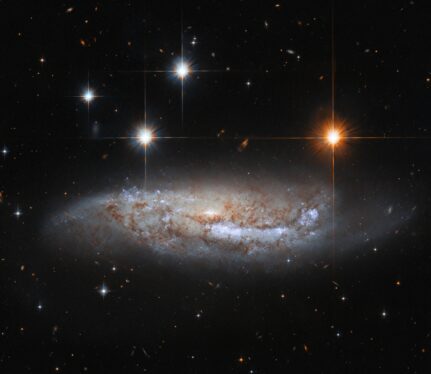 Hubble Images Galaxy with an Explosive Past