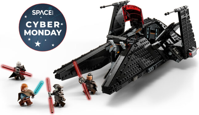 Hurry! This Lego Star Wars Inquisitor Scythe is still 15% off for Cyber Monday