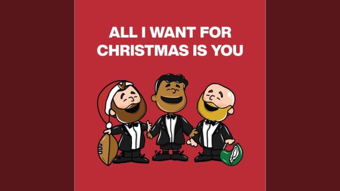 Jason Kelce & Philadelphia Eagles Teammates Put Their Spin on ‘All I Want for Christmas Is You’