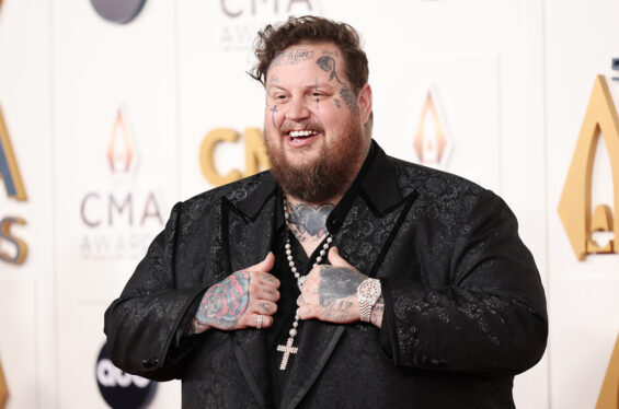 Jelly Roll Sweetly Jokes He’s Wife Bunnie XO’s ‘Accessory Piece’ on the CMA Awards Red Carpet