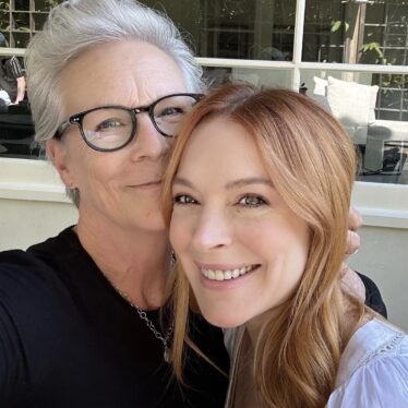 Lindsay Lohan & Jamie Lee Curtis Have A 20-Year Freaky Friday Reunion In New Image