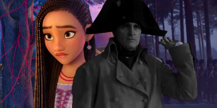 Napoleon Officially Conquers Disney’s Wish At The Box Office (But Hunger Games Still Beats Them Both)