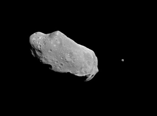 NASA discovered that an asteroid named Dinky actually has its own moon