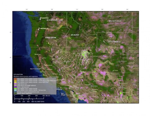 NASA Maps Minerals and Ecosystem Function in Southwest U.S. Regions