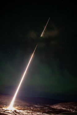 NASA Sounding Rocket Launches into Alaskan Aurora