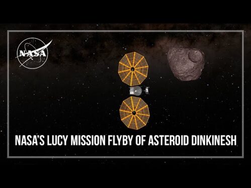 NASA’s Lucy Spacecraft Discovers 2nd Asteroid During Dinkinesh Flyby