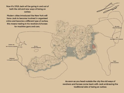 RDR3 Fan Map Looks Like A Perfect Prequel, But Is Missing One Key Location