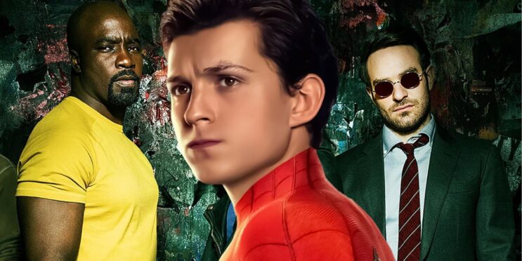 Spider-Man & Daredevil Lead The MCU’s Street-Level Heroes Against Kingpin In Spider-Man 4 Fan Poster