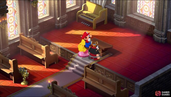 Super Mario RPG Wedding Hall guide: Where to find Peach’s crown and other accessories