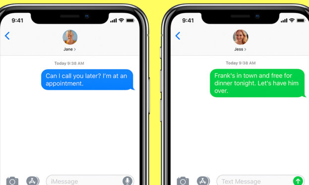 The Next iPhone Will Have an Easier Time Texting Android’s Green Bubbles