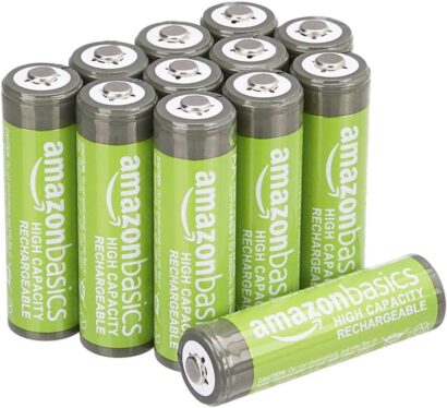 This 12-pack of rechargeable AA batteries are 60% off at Woot!